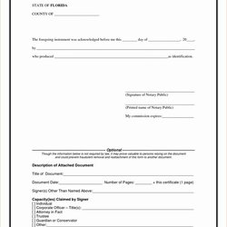 Capital Printable Notarized Letter Of Residency Template