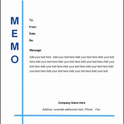 Brilliant Ms Word Memo Template Legal Templates Documents Excel Sample Business Luxury Free Of