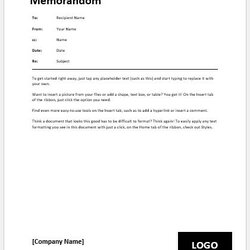 Business Memo Templates For Ms Word Excel Template Details Preview