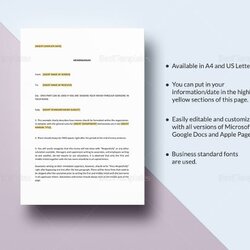 Spiffing Business Memo Template Word Google Docs Documents Download Agreement Rental Printable Simple