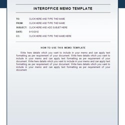 Superb Download Professional Memo Template Microsoft Word Interoffice Name Then Box File Click Save