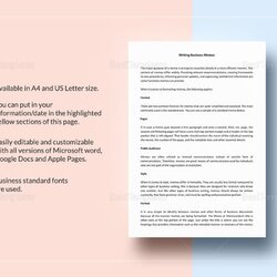 Swell Business Memo Template Word Google Docs Documents Download Format Templates Memorandum Professional