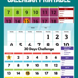 The Highest Quality Best Day Calendar Printable Pin