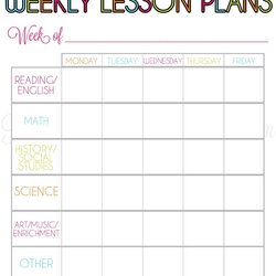 Terrific Monthly Lesson Plan Calendar Template Month Printable Planner Kindergarten Tracker Pin On Plans