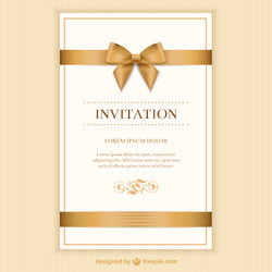 Perfect Free Invitation Card Designs Sample Create Layout Occasions Retro