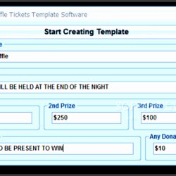 How To Create Raffle Ticket In Word Tickets Ms Software Template Fresh Of