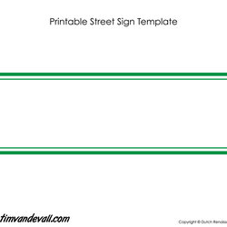 Brilliant Printable Sign Templates Template Business Excel Word Street Blank Tim Designs Computer