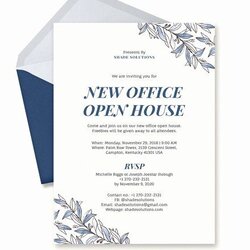 Office Party Invitation Template Awesome Free Opening Invitations