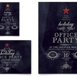 Microsoft Office Invitations Templates Holiday Party Flyer
