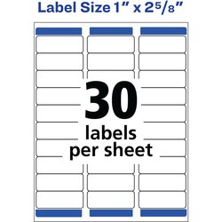 Very Good Avery Easy Peel Address Labels Sure Furniture Supply Mailing Printer