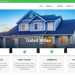 Sublime Best Free Real Estate Website Templates Template Digital Leads Marketing Using Generate
