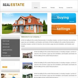 Cool Real Estate Template Free Website Templates In Format For Examples Property Condominium Online Agent