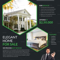 Super Free Real Estate Listing Flyer Template