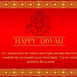 Eco Diwali Invitation Cards With Images Party Wording Message Lunch Messages Wishes Dinner Invitations
