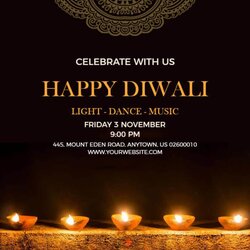 Superlative Latest Happy Diwali Poster Design Ideas Party Templates