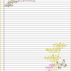 Superb Free Printable Stationery Templates Of Loves Stationary Ruled Tagalog Letterhead Nifty