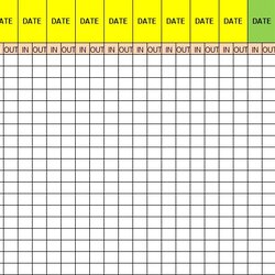 The Highest Standard Free Employee Attendance Sheet Template Excel With Time In