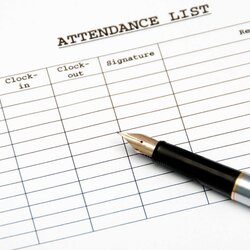 Excellent Employee Attendance Sheet Excel Templates