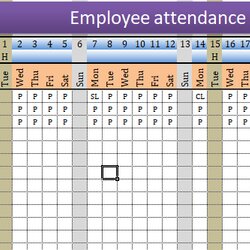 The Highest Quality Ms Excel Attendance Sheet Template Formula Points Employee