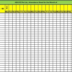 Wizard Free Employee Attendance Sheet Template Excel Spreadsheet Daily In