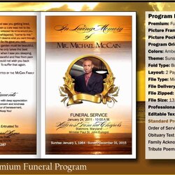 Funeral Booklet Template Free Download Of Program Obituary Publisher Calendar Endearing Bookmarks Microsoft
