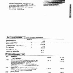 Chase Bank Statement Template Fresh