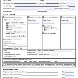 Human Resources Forms And Templates Office Request Form