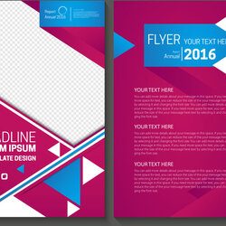 Annual Report Cover Page Free Vector Download For Background Template Flyer Abstract Colored Format