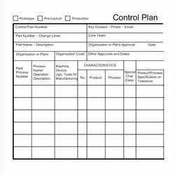 Eminent Quality Control Form Template Inspirational Sample Plan Checklist Brochure
