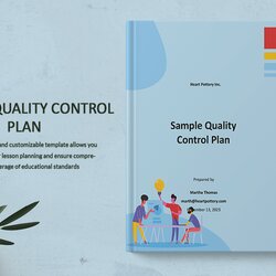 Admirable Quality Control Plan Template In Google Docs Free Download Sample