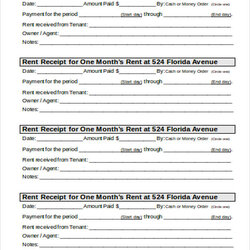 Out Of This World Free Rent Receipt Ms Word Samples In Sample Doc