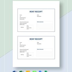 Wizard Rent Receipt Template Google Docs