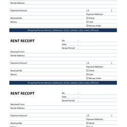High Quality Free Rent Receipt Printable Documents Template Rental Invoice Payment Receipts Sample Form Word