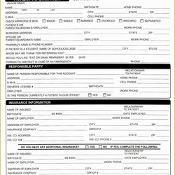 Capital Free Patient Registration Form Template Of New Amp Medical History Forms
