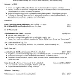 Superior Recent College Graduate Resume Work Notes Same Put