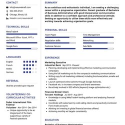 Great Business Graduate Resume Sample In Samples Writing Freshers