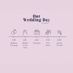 Matchless Best Wedding Schedule Templates Ms Word Template Illustrated Day