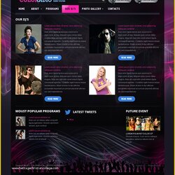 Super Free Radio Station Website Templates Of Line Bootstrap Template On