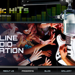 Fantastic Free Templates Radio Station Printable Online Template Preview