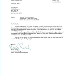 Fine Letter Of Recommendation Template General Letters Measurements Fit