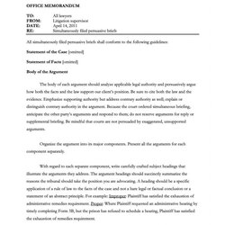 High Quality Structure Of Legal Memorandum Law Tutors Sample Memo