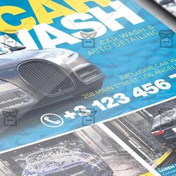 Fantastic Car Wash Flyer Template By Exclusive On Premium