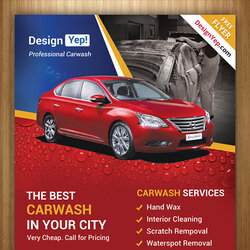 Superior Free Car Wash Flyer Template On Templates Cars Flyers Service Posters Company Detailing Services