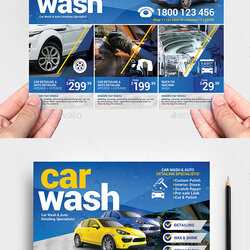 Superb Car Wash Flyers Template For Your Needs Flyer