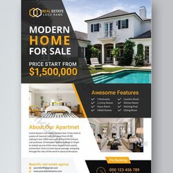 Creative Real Estate Flyer Template Free Download