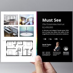 Smashing Real Estate Flyer Template In Vector Agency Templates Updated January Last