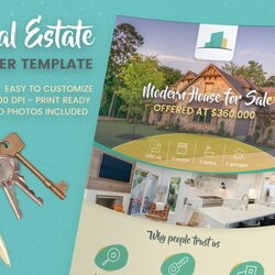 Best Real Estate Flyer Templates Design Shack Template