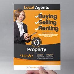 Peerless Real Estate Flyer Template In Vector Flyers Templates Illustrator Create