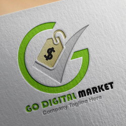Professional Digital Marketing Logo Design Market Free