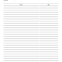 Preeminent Employee Sign In Sheet Templates At Template Patient Medical Simple Sheets Form Printable Meeting